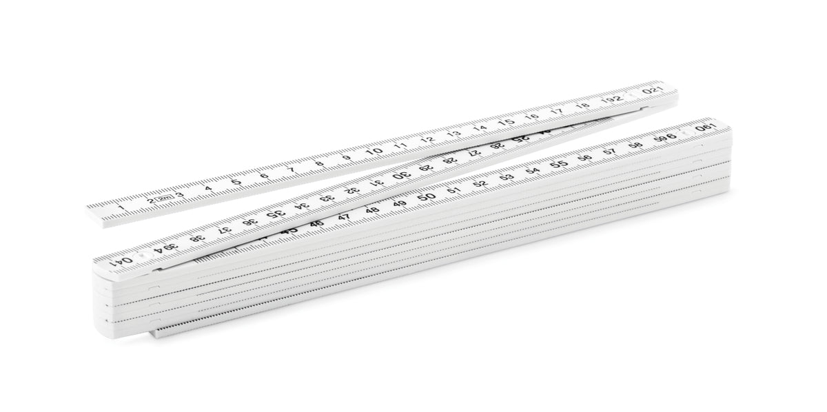2 METER – Folding ruler 2m – item picture back