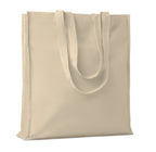 PORTOBELLO – 140gr/m² cotton shopping bag – Beige