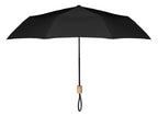 TRALEE – 21 inch RPET foldable umbrella – Black