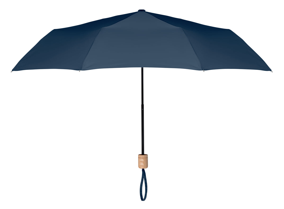 TRALEE – 21 inch RPET foldable umbrella – Blue