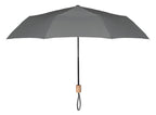 TRALEE – 21 inch RPET foldable umbrella – Grey