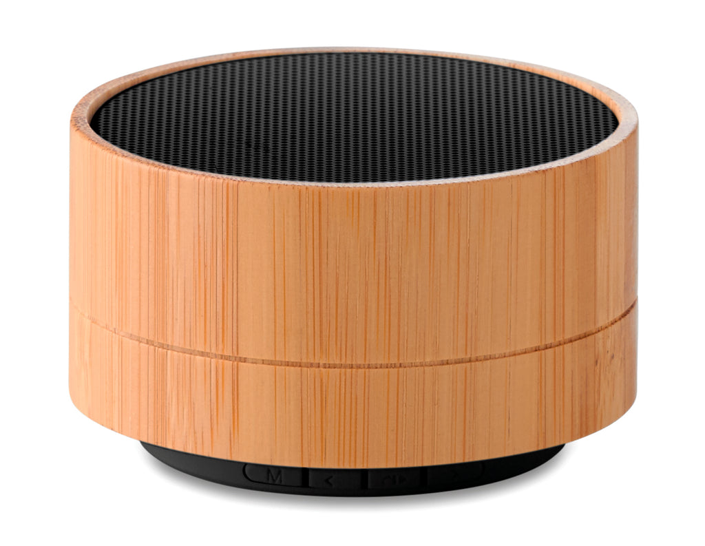 SOUND BAMBOO – 3W Bamboo wireless speaker – Black
