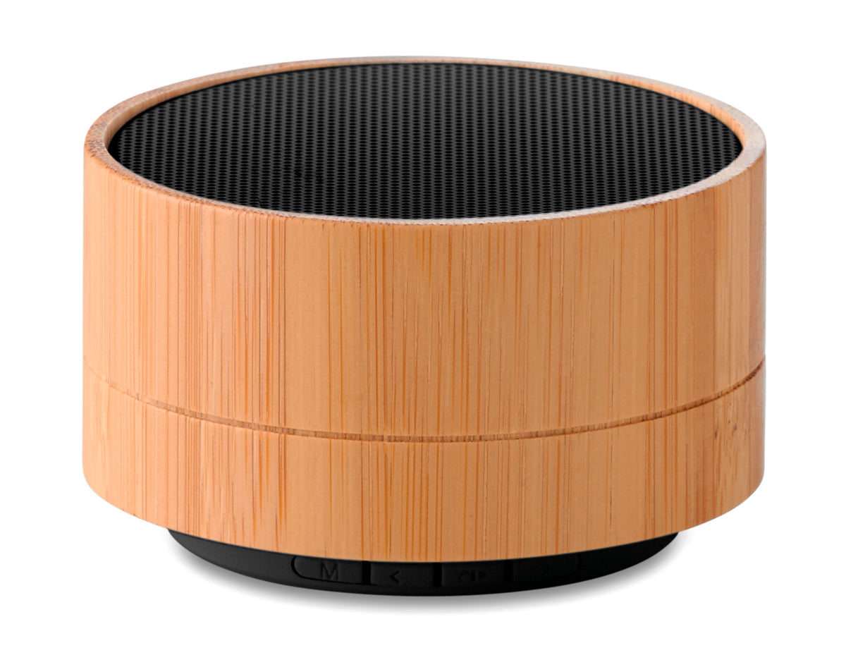 SOUND BAMBOO – 3W Bamboo wireless speaker – Black