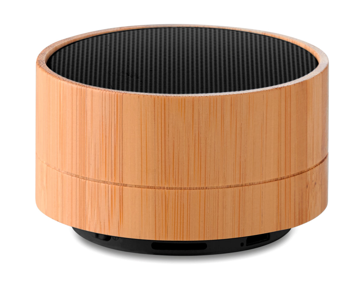 SOUND BAMBOO – 3W Bamboo wireless speaker – item picture back