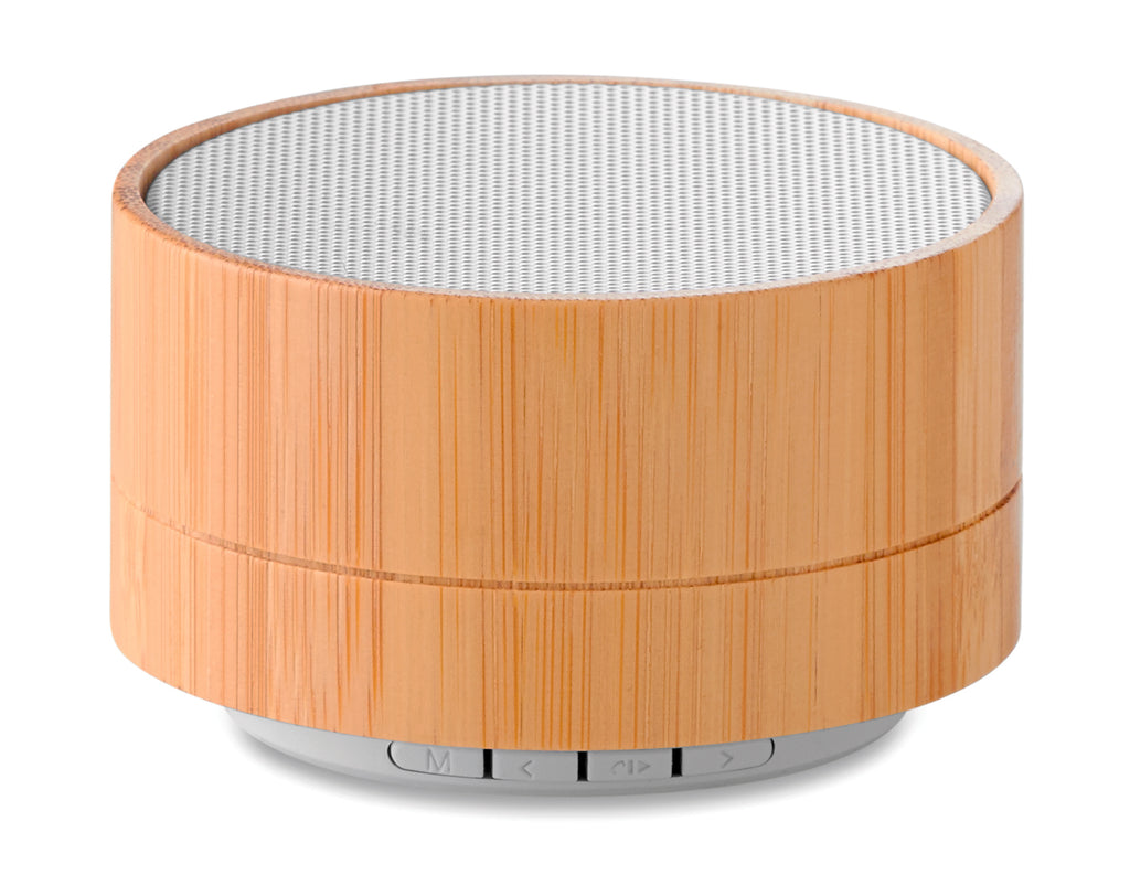 SOUND BAMBOO – 3W Bamboo wireless speaker – White
