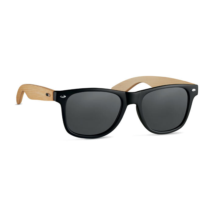 CALIFORNIA TOUCH – Sunglasses with bamboo arms – Black