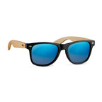 CALIFORNIA TOUCH – Sunglasses with bamboo arms – Blue