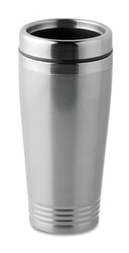 RODEO COLOUR – Double wall travel cup – Matt Silver