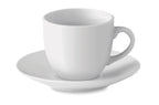 ESPRESSO – Espresso cup and saucer 80 ml – White