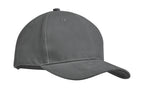 TEKAPO – 6 panel baseball cap 270 gr/m – Grey