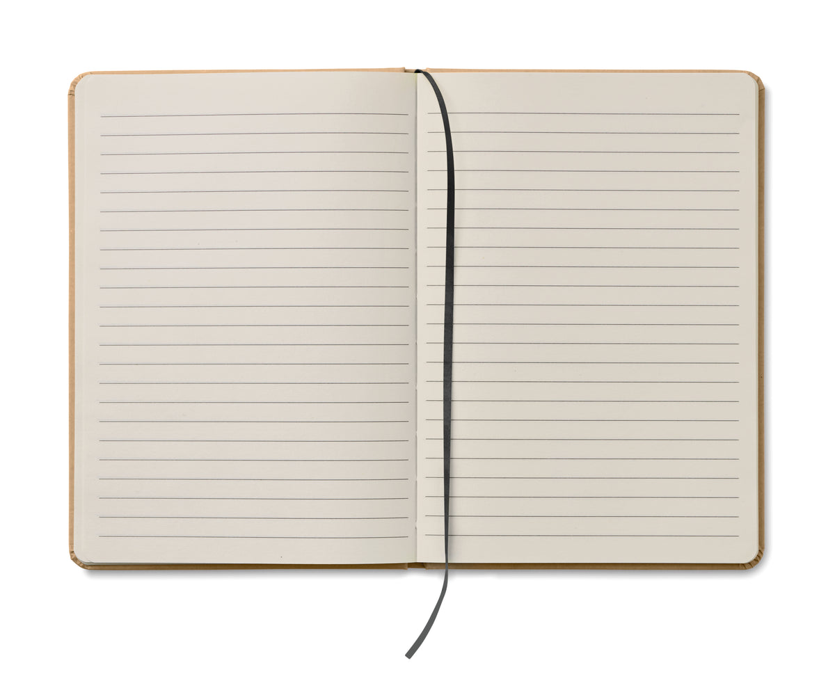 EVERWRITE – A5 recycled notebook 80 lined – item picture open