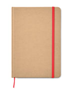 EVERWRITE – A5 recycled notebook 80 lined – Red