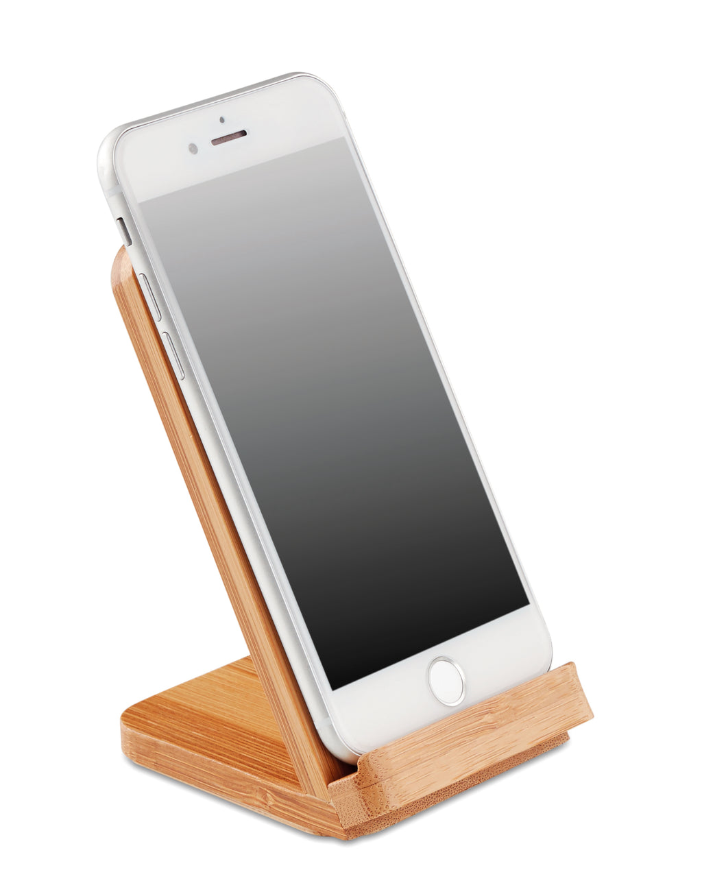 WIRESTAND – Bamboo wireless charge stand5W – item picture top