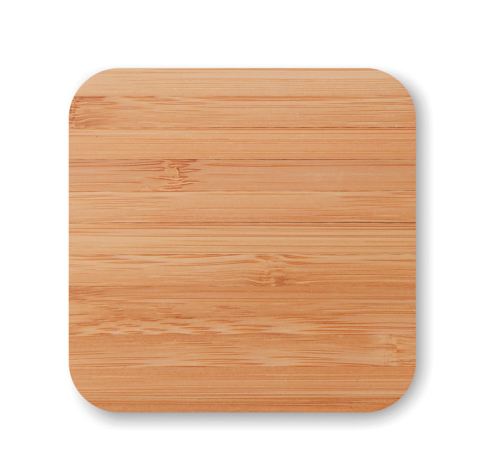 CUADRO – Bamboo wireless charge pad 5W – item picture top