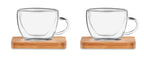 BELIZE – Set of 2 double wall espresso – item picture open