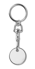 TOKENRING – Key ring token (€uro token) – White