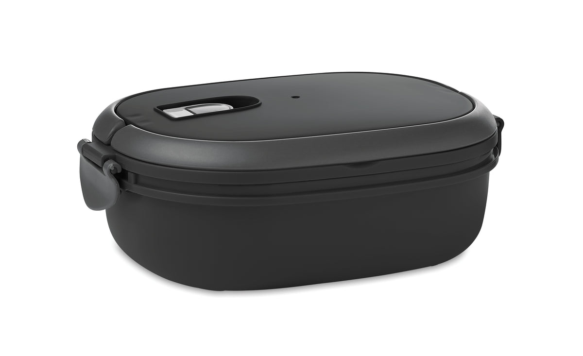 LUX LUNCH – PP lunch box with air tight lid – Black