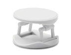 DOT – Round phone holder – White