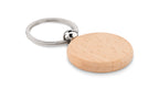 TOTY WOOD – Round wooden key ring – item picture top