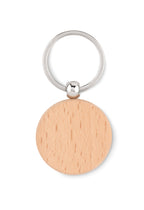 TOTY WOOD – Round wooden key ring – Wood