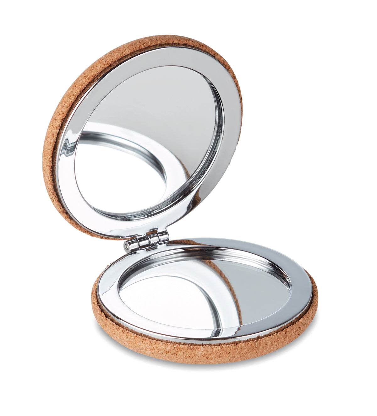 GUAPA CORK – Pocket mirror with cork cover – Beige