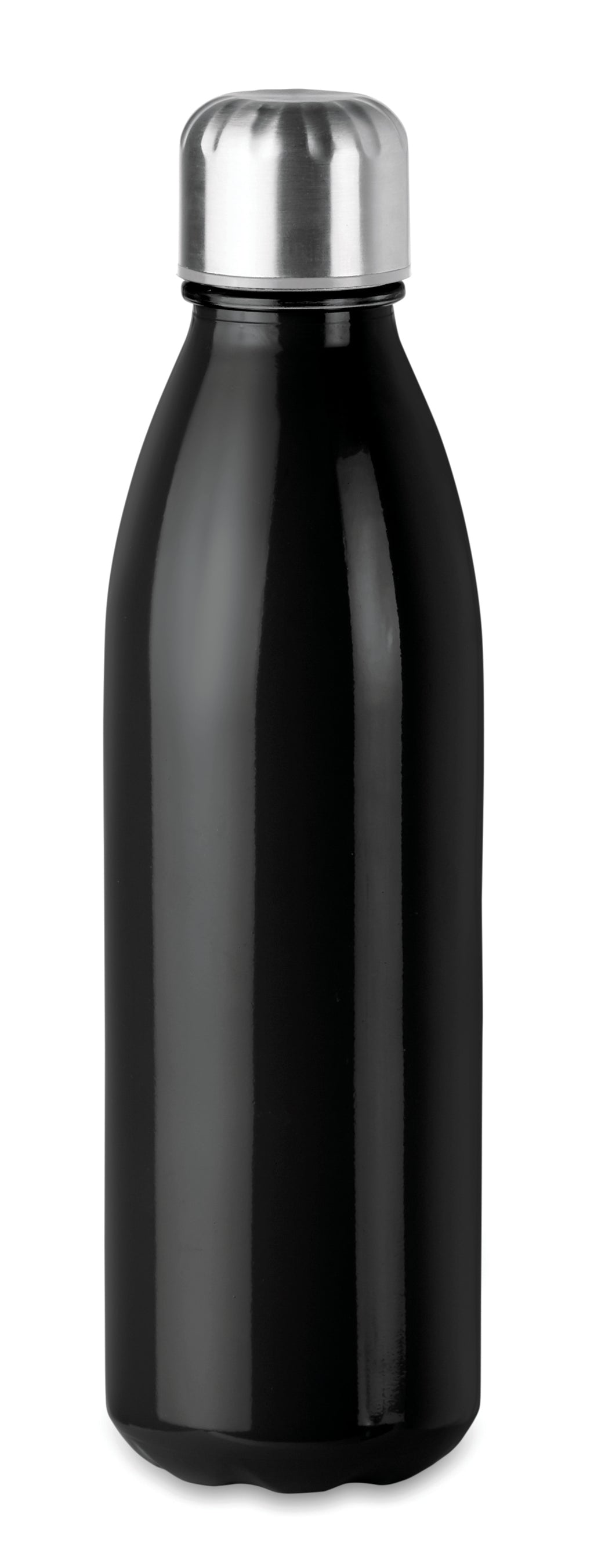 ASPEN GLASS – Glass drinking bottle 650ml – Black