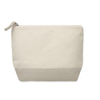 KLEUREN – Bicolour cotton cosmetic bag – Rope