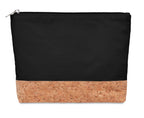 PORTO BAG – Cork & cotton cosmetic bag – Black