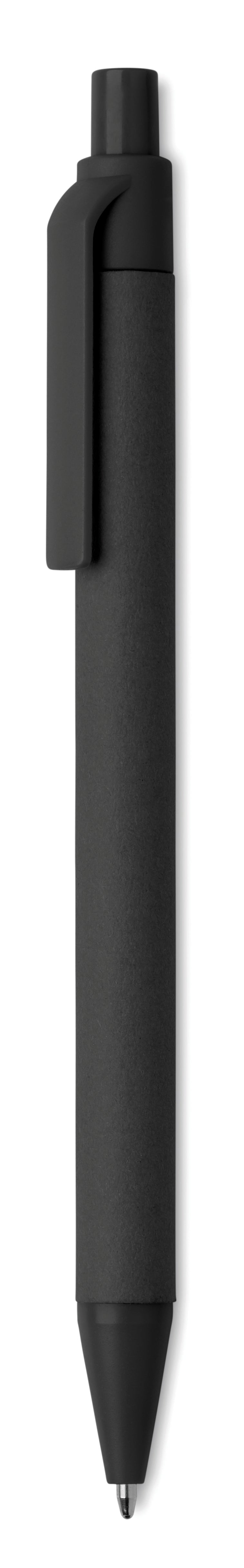 CARTOON COLOURED – Paper/PLA corn ball pen – Black