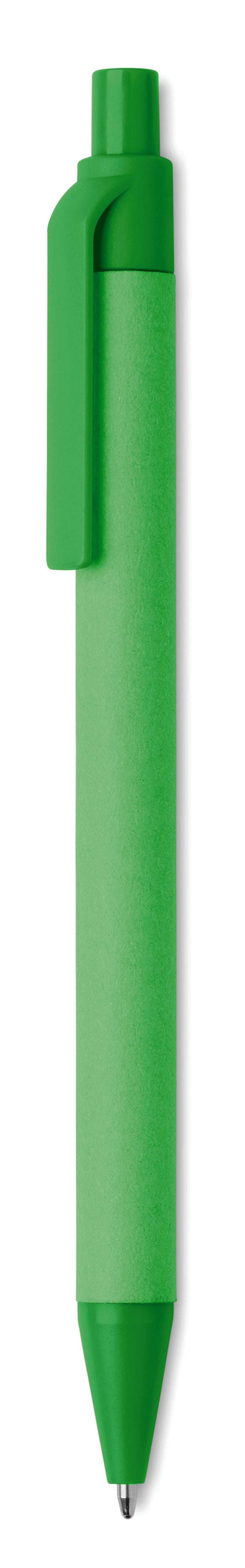 CARTOON COLOURED – Paper/PLA corn ball pen – Lime
