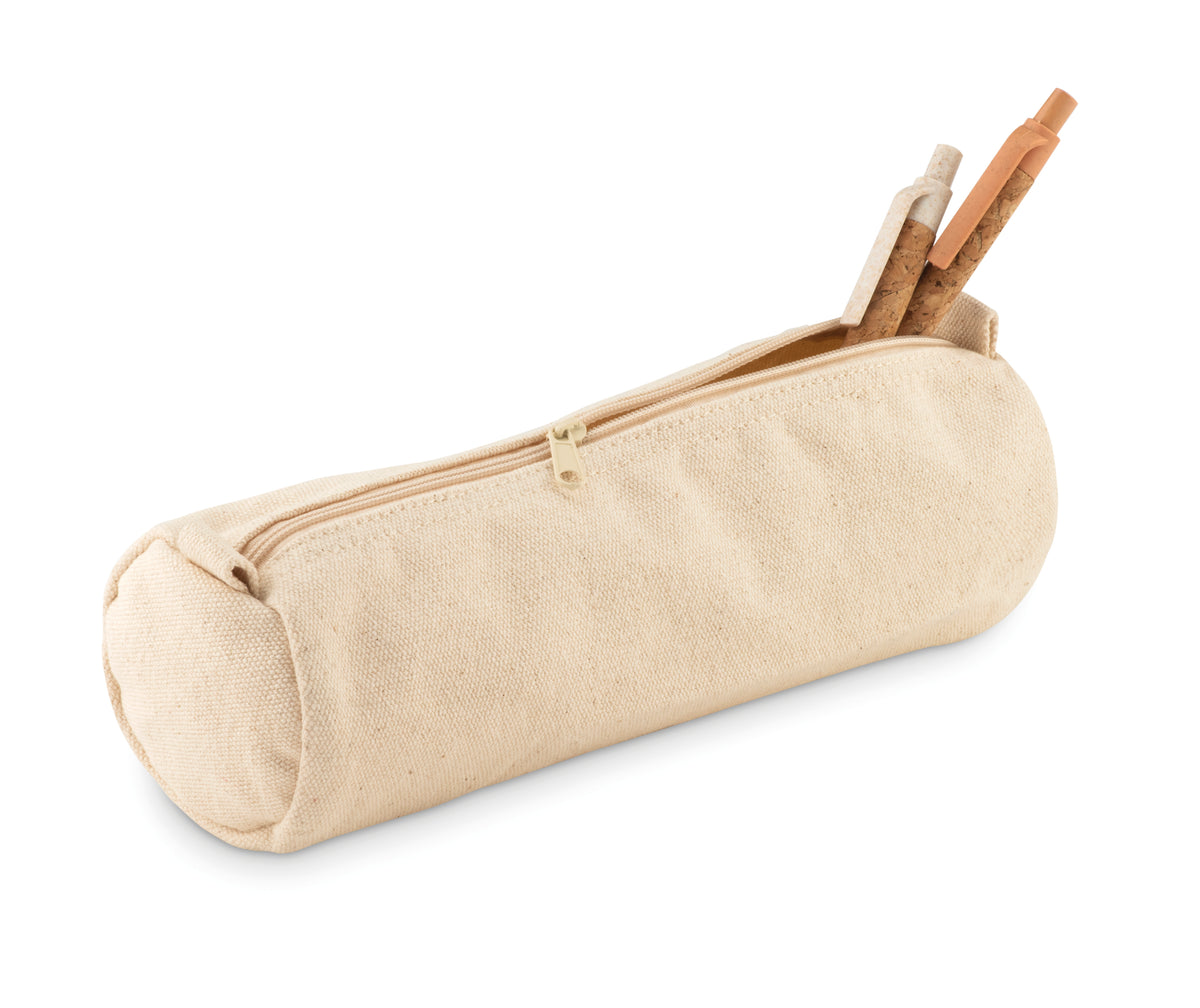 NATU POUCH – Cotton Pencil case  320 gr/m² – item picture side