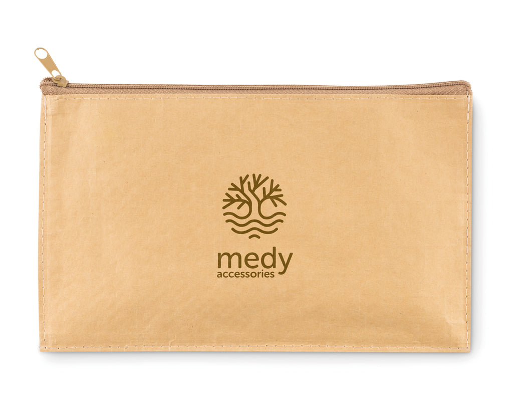 FLAT CASE – Woven paper pencil case – item picture printed