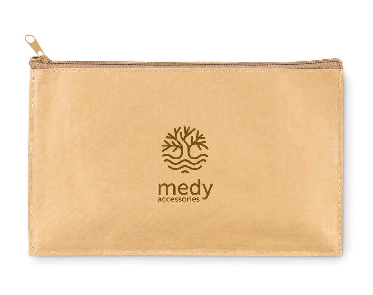 FLAT CASE – Woven paper pencil case – item picture printed