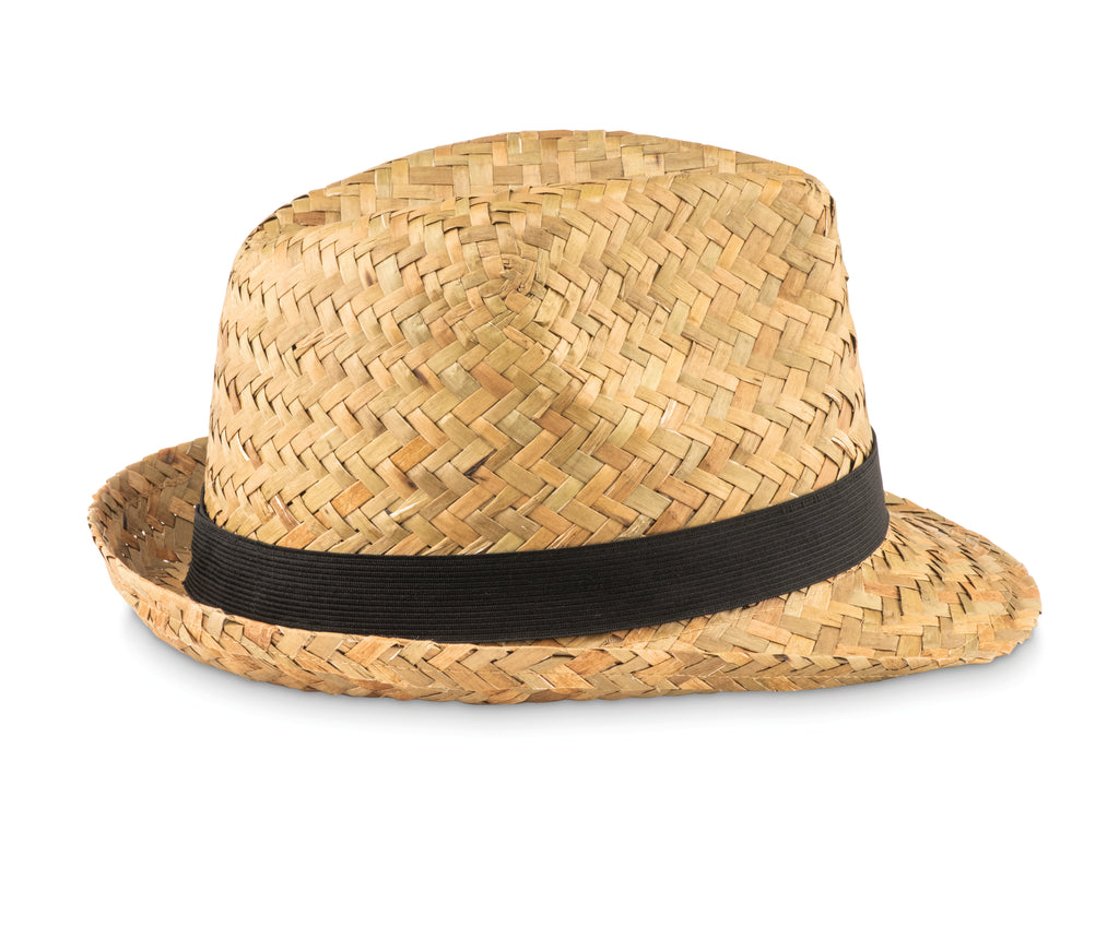 MONTEVIDEO – Natural straw hat – item picture back