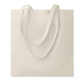 COTTONEL ++ – 180gr/m² cotton shopping bag – Beige