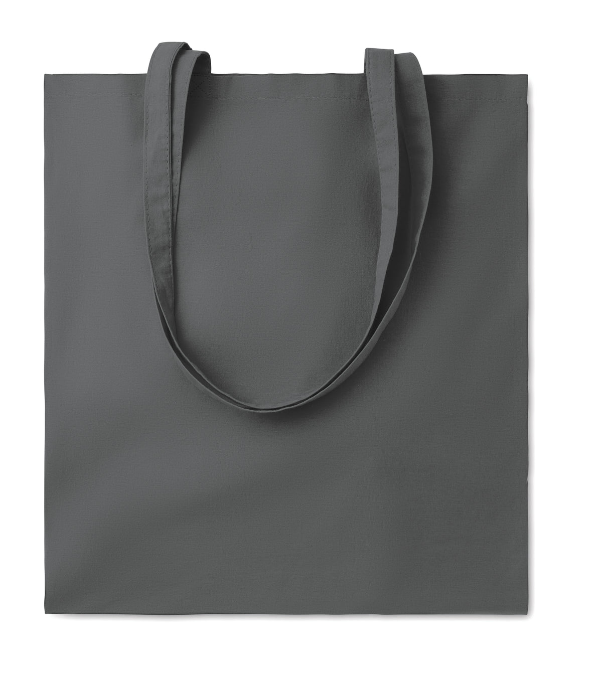 COTTONEL COLOUR++ – 180gr/m² cotton shopping bag – Stone Grey