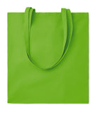 COTTONEL COLOUR++ – 180gr/m² cotton shopping bag – Lime
