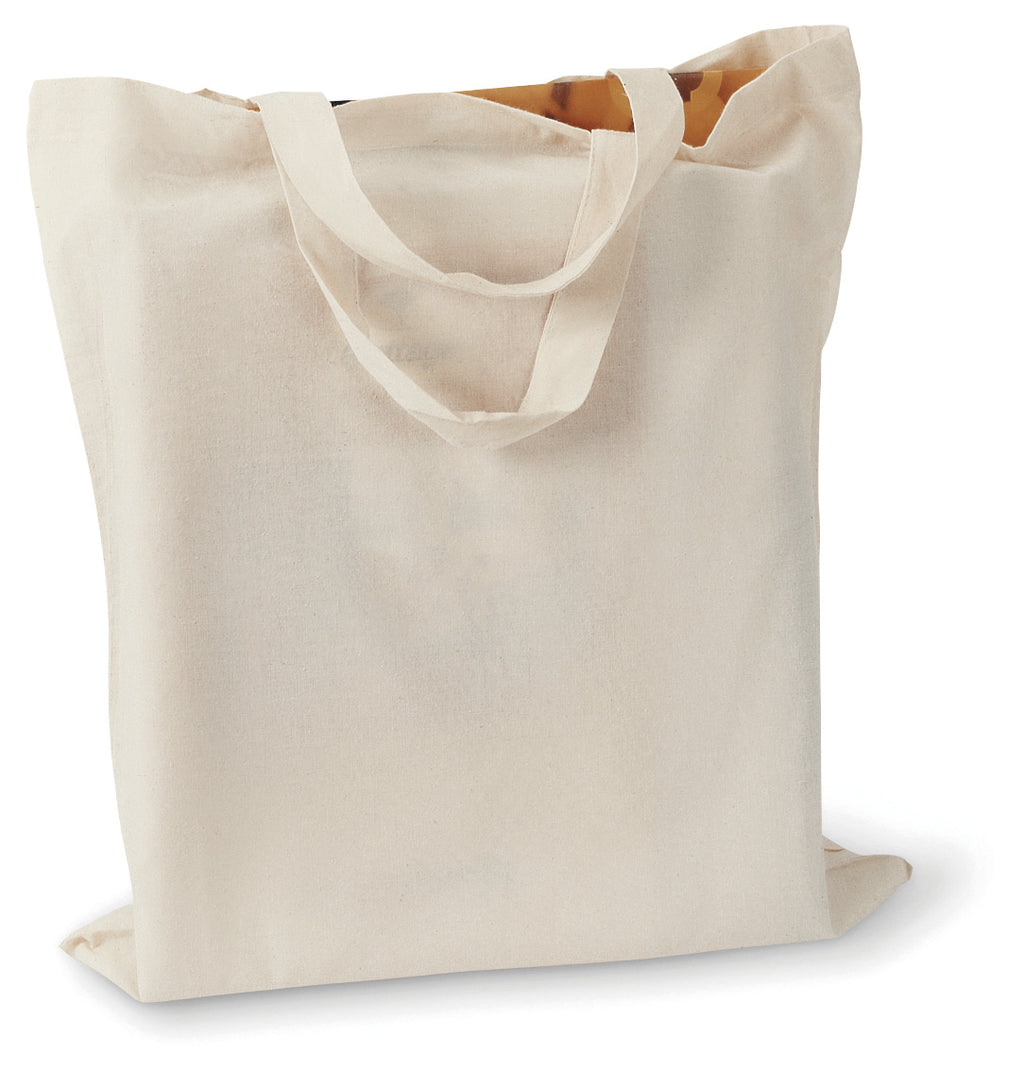 MARKETA + – 140gr/m² cotton shopping bag – item picture back
