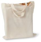 MARKETA + – 140gr/m² cotton shopping bag – item picture back