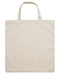 MARKETA + – 140gr/m² cotton shopping bag – Beige