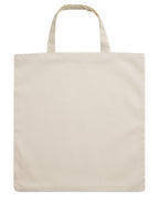 MARKETA + – 140gr/m² cotton shopping bag – Beige