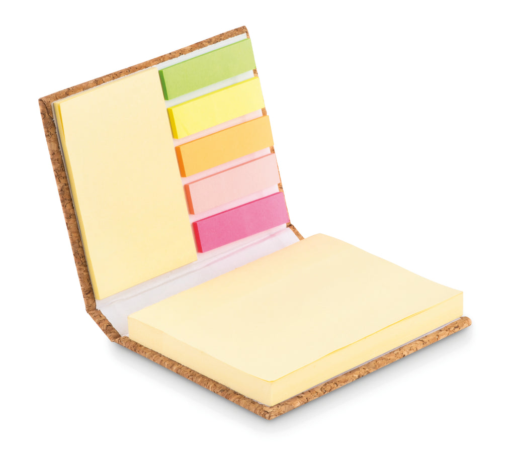 VISIONCORK – Cork sticky note memo pad – Beige