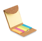 FOLDCORK – Cork sticky note memo pad – item picture top