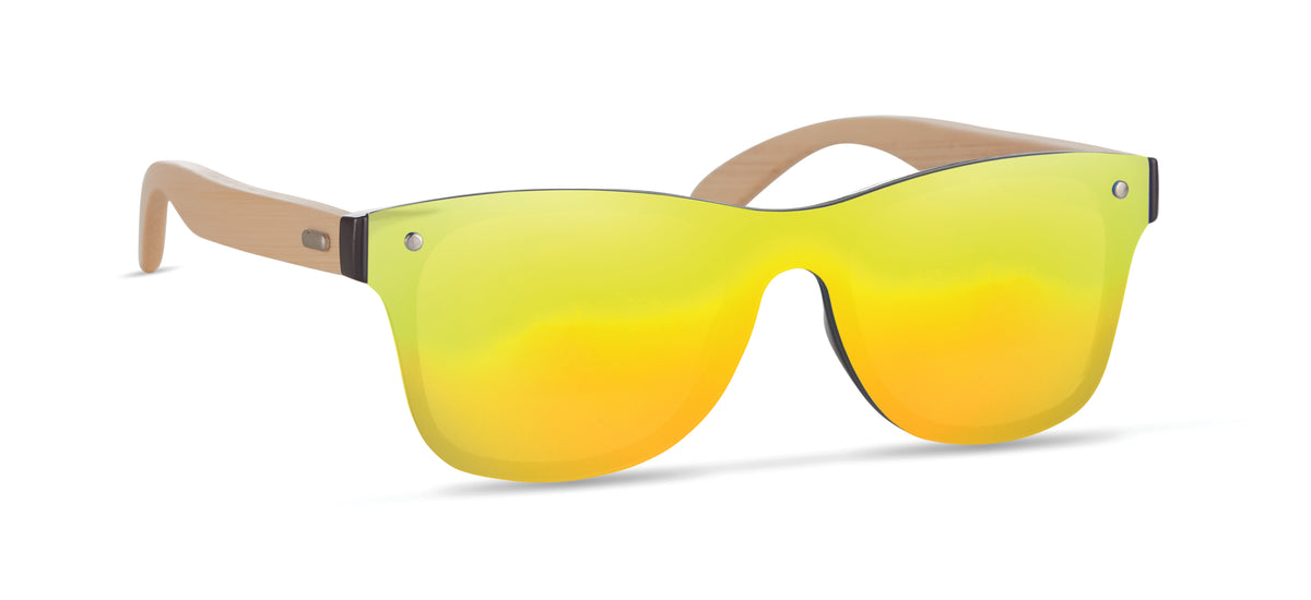 ALOHA – Sunglasses with mirrored lens – Yellow