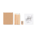 LITTLE VANGOGH – Colouring set – Beige