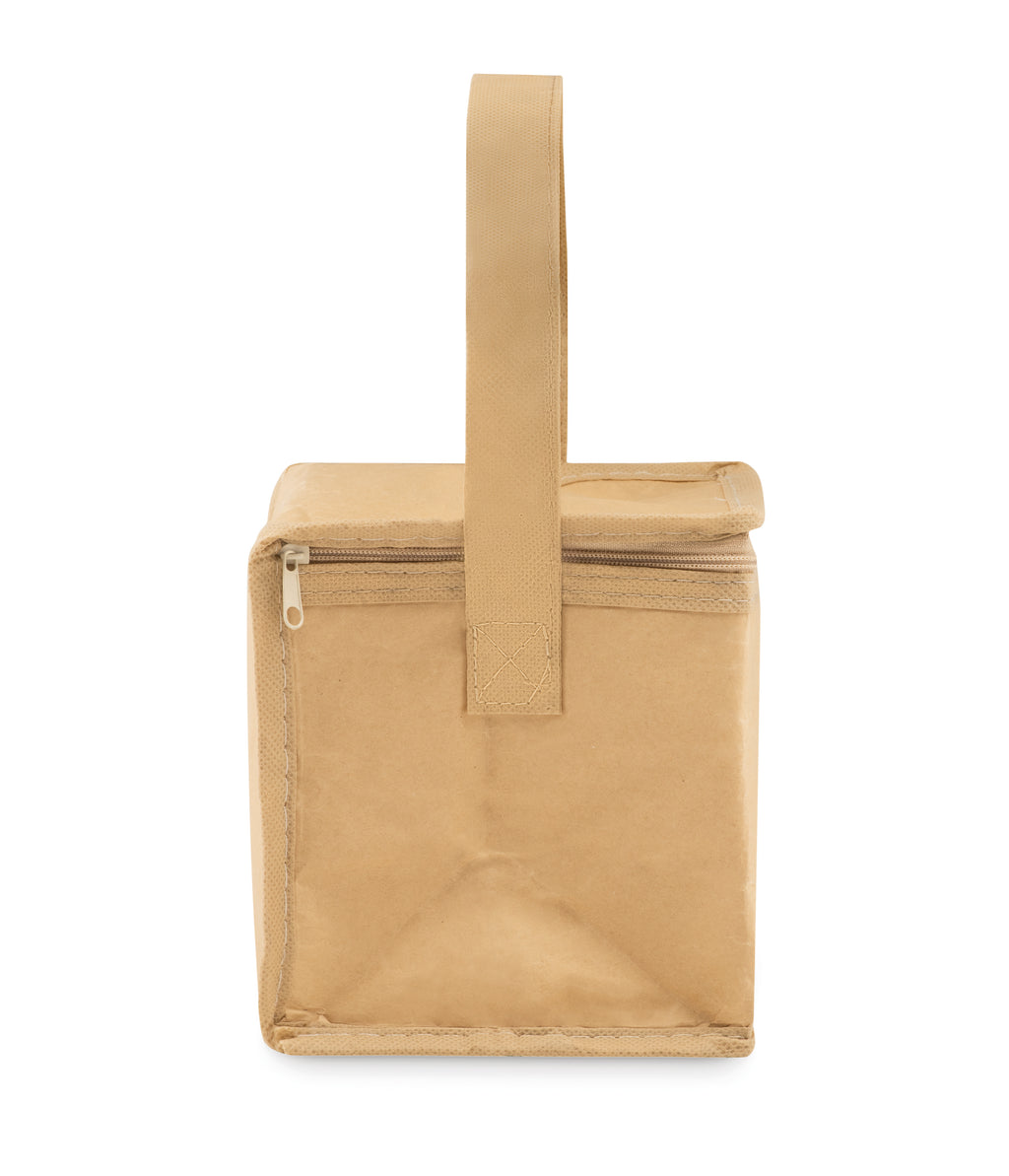 PAPERCOOL – 6 can woven paper cooler bag – item detail picture