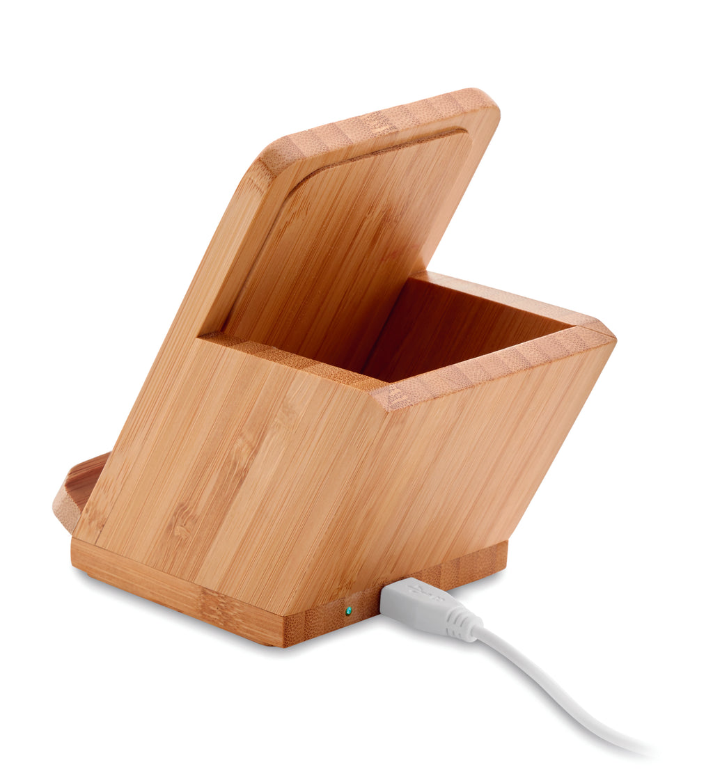BAICOI – Wireless charger pen holder 5W – item picture back
