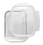 PRAGA LUNCHBOX – Glass lunchbox & PP lid 900ml – item picture top