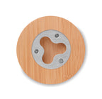 DAKAI – Bamboo bottle opener/ coaster – item picture back