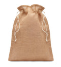 JUTE MEDIUM – Medium jute gift bag 25 x 32cm – Beige